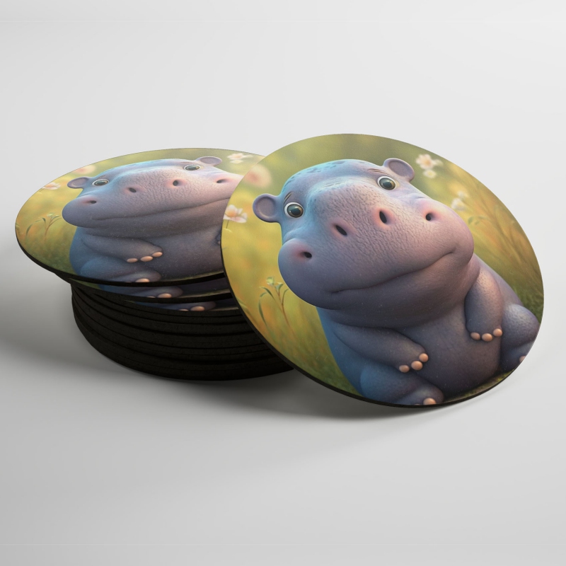 Podtácky Roztomilý hroch