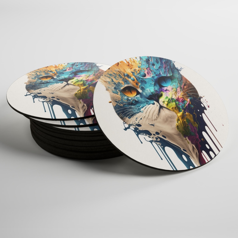 Podtácky Graffiti kočka