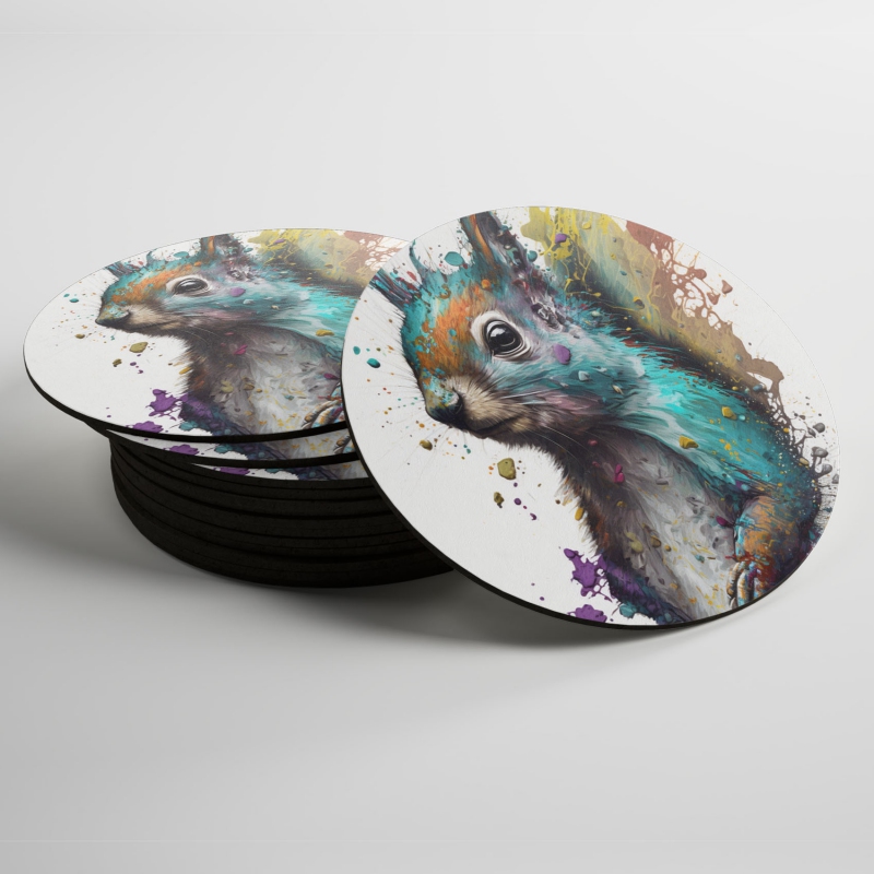 Podtácky Graffiti veverka