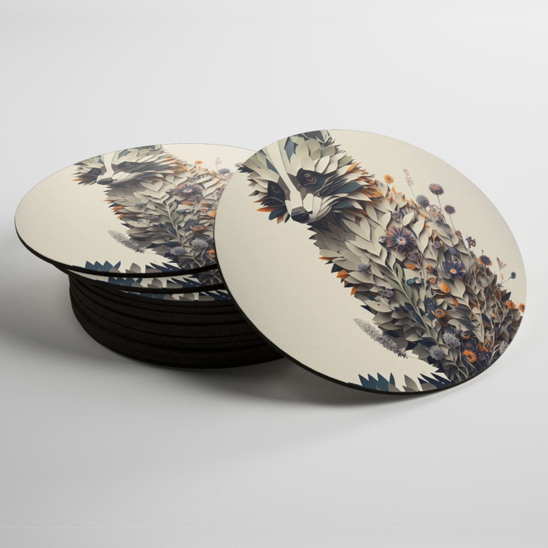 Podtácky Květinový mýval