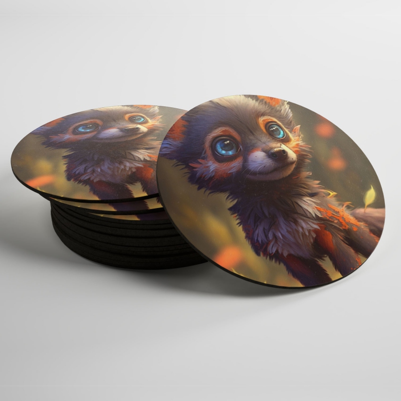 Podtácky Roztomilý vlk