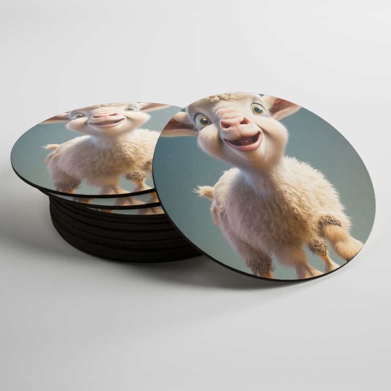 Podtácky Animovaná koza