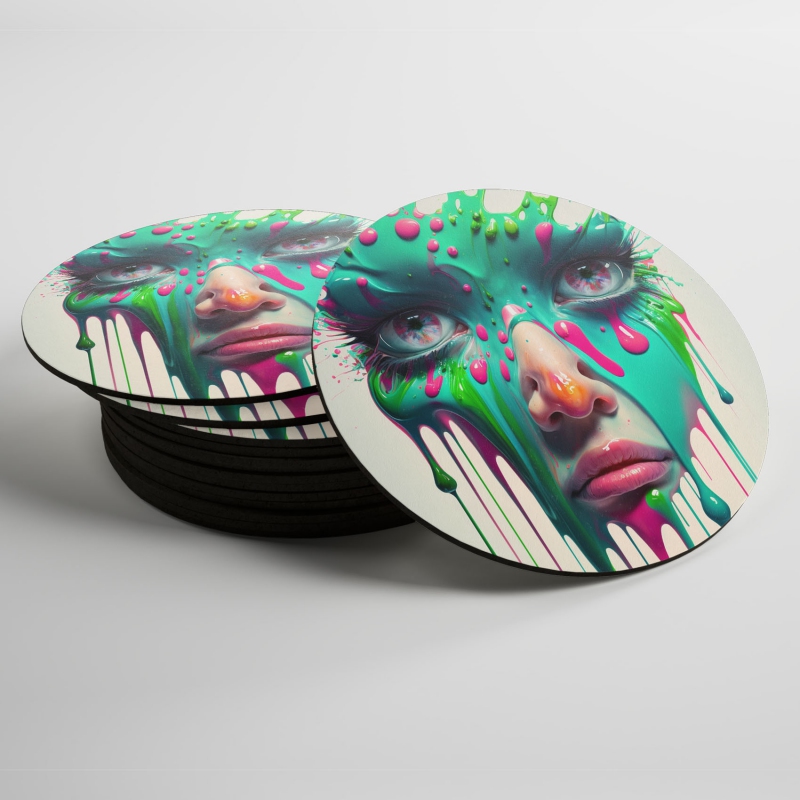 Podtácky Graffiti tvář