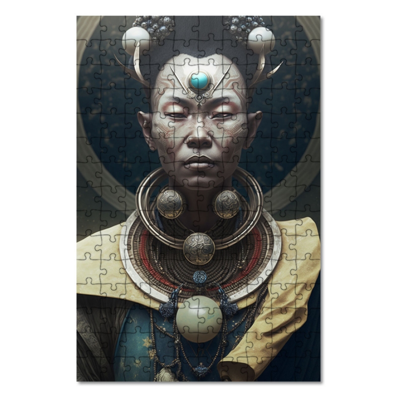 Dřevěné puzzle Úžasný mimozemský život 9