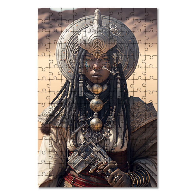 Dřevěné puzzle Mimozemská princezna 2