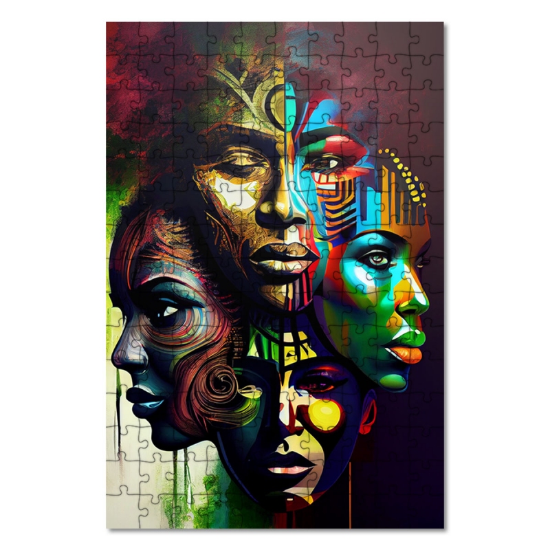 Dřevěné puzzle Moderní umění - styly