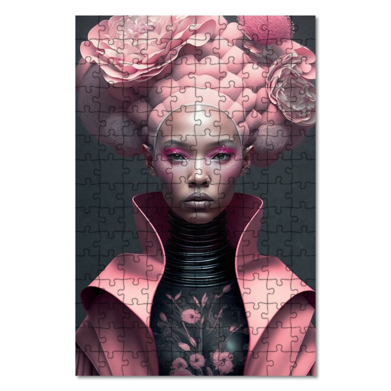 Dřevěné puzzle Asijská Móda 4