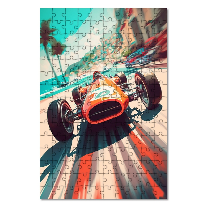 Dřevěné puzzle Monte Carlo