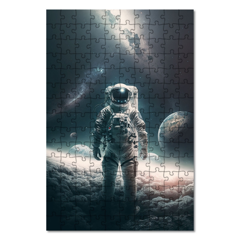 Dřevěné puzzle Na hraně vesmíru