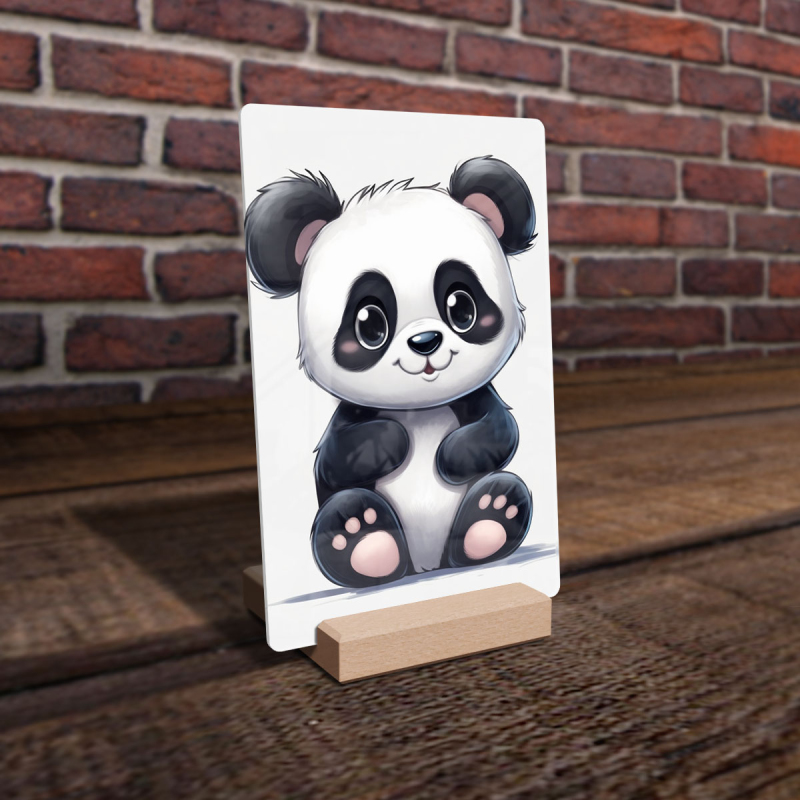 Akrylové sklo Kreslená Panda