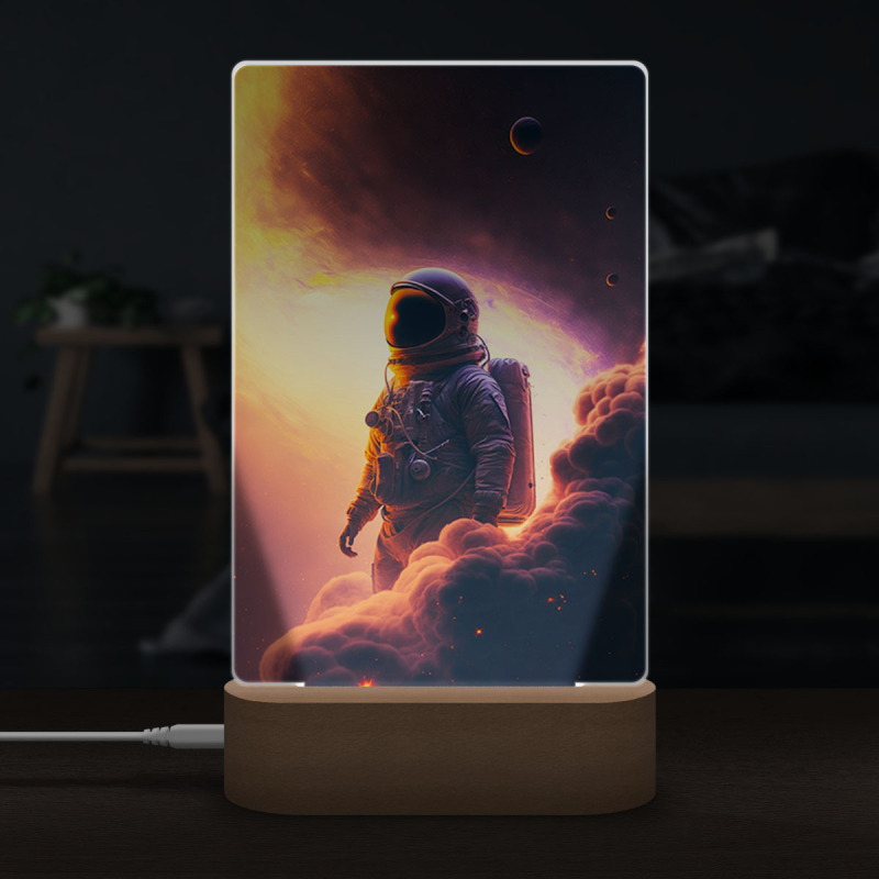 Lampa Astronaut v mlhovině 2
