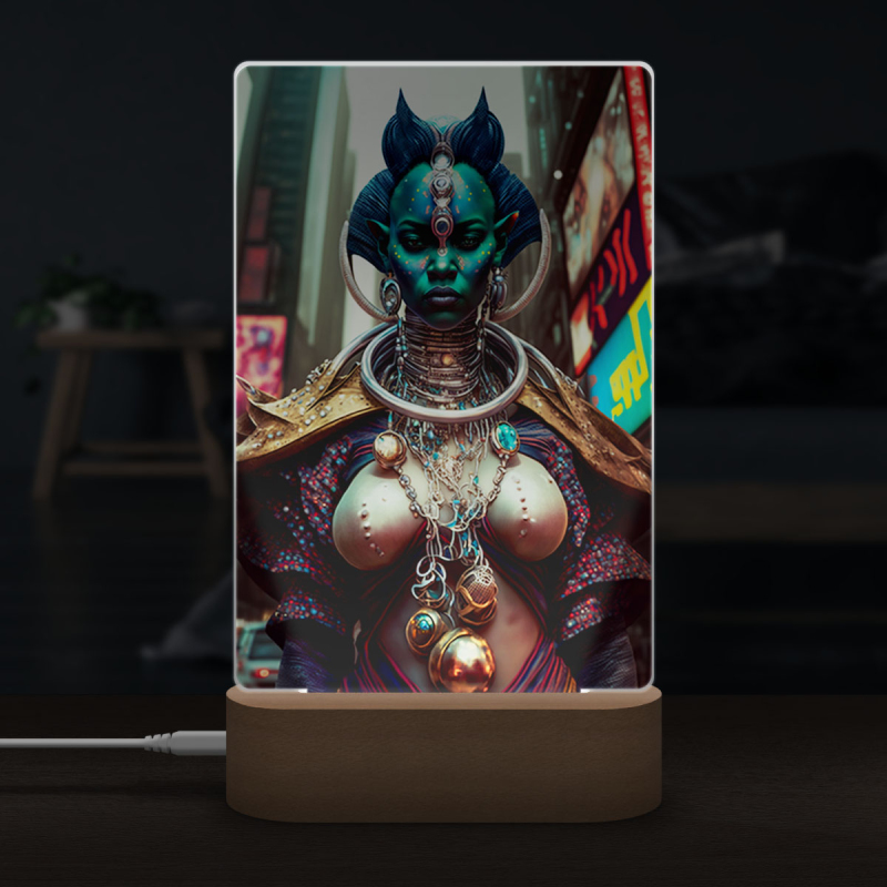 Lampa Fantasy vesmírný tvor 1