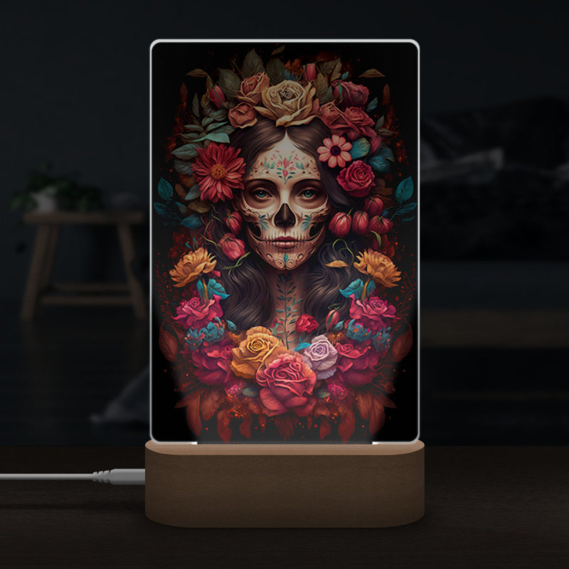Lampa Santa Muerte 1