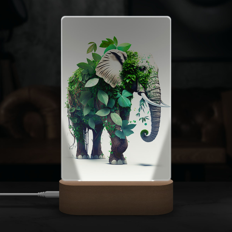 Lampa Přírodní slon