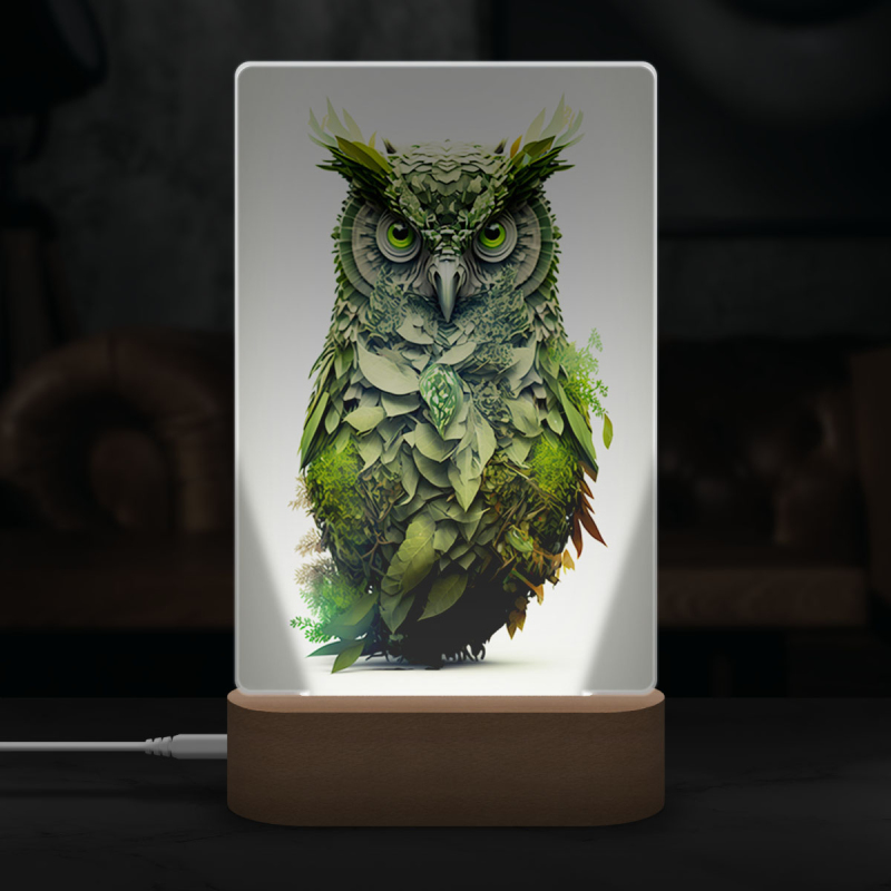 Lampa Přírodní sova