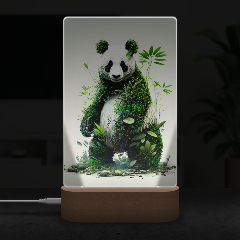 Lampa Přírodní panda