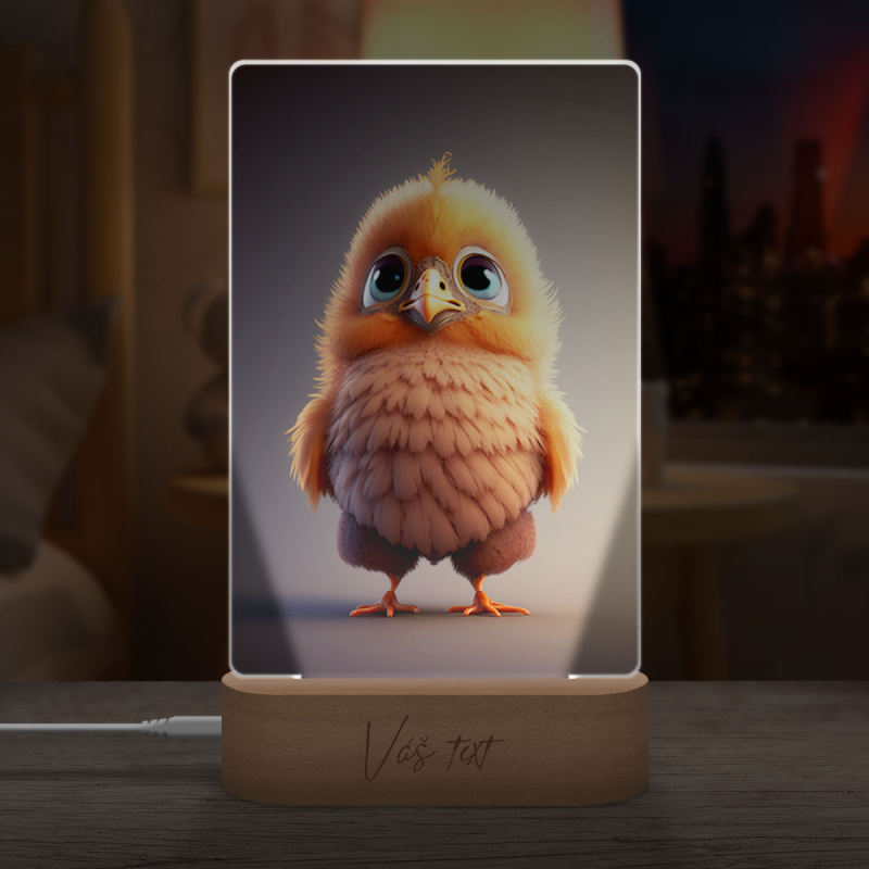 Lampa Animované kuře