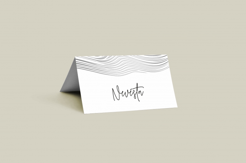 Svatební jmenovka FO1240jm