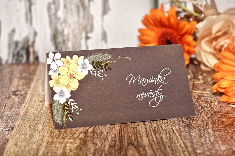 Svatební jmenovka FO1252jm