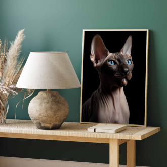 Sphynx kočka realistic