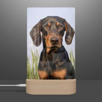 Black and Tan Coonhound realistic