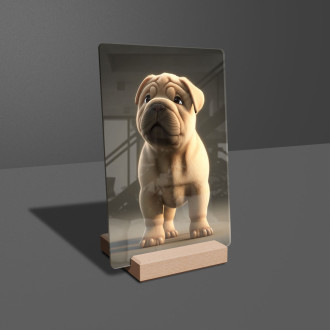 Čínský Shar-Pei animovaný