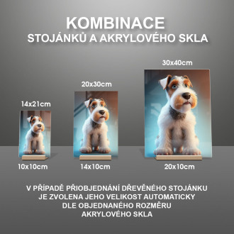 Foxteriér drsnosrstý animovaný