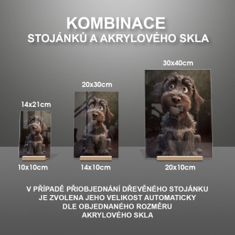 Německý ohař drátosrstý animovaný