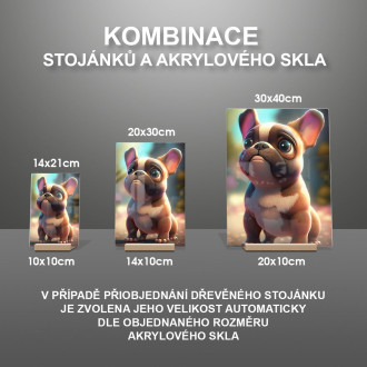 Francouzský buldoček animovaný