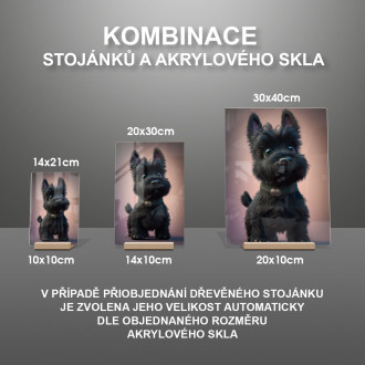 Skotský teriér animovaný