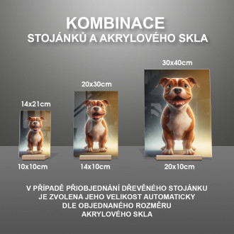 Stafordšírský bulteriér animovaný