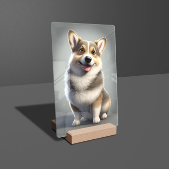 Švédský Vallhund animovaný