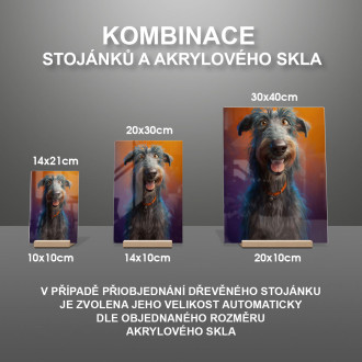 Skotský deerhound animovaný
