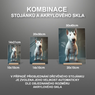 Miniaturní bulteriér animovaný