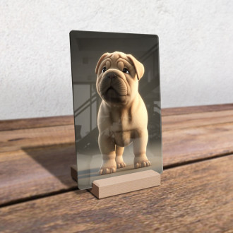 Čínský Shar-Pei animovaný