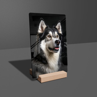 Sibiřský husky realistic