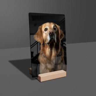 Zlatý retriever realistic