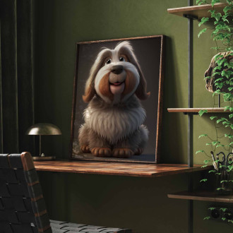 Velký basset Griffon Vendéen animovaný