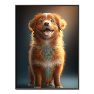 Nova Scotia Duck Toll Retriever animovaný