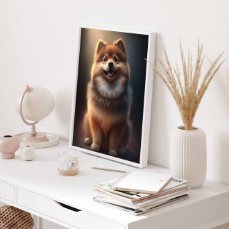 Finský Lapphund animovaný