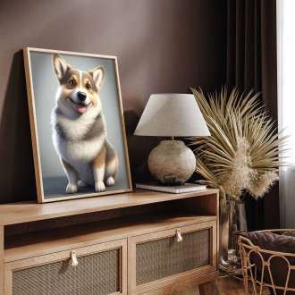 Švédský Vallhund animovaný