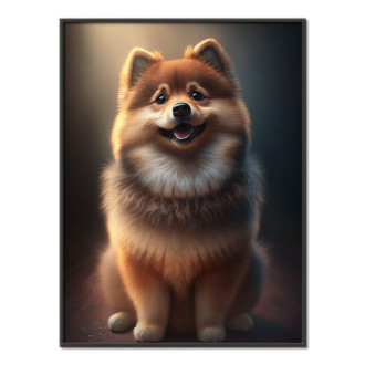 Finský Lapphund animovaný