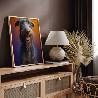 Skotský deerhound animovaný