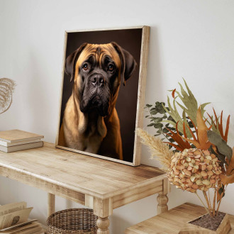 Bullmastiff realistic