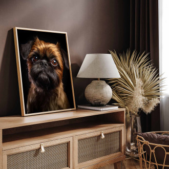 Brussels Griffon realistic