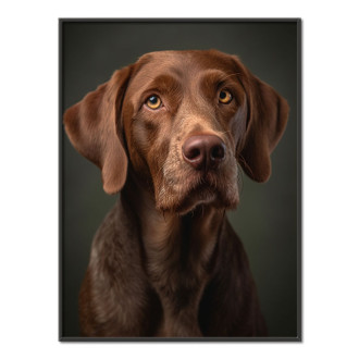 Wirehaired Vizsla realistic