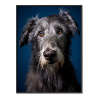 Skotský deerhound realistic