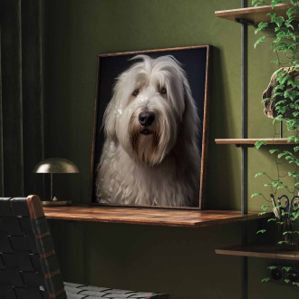 Starý anglický ovčák realistic