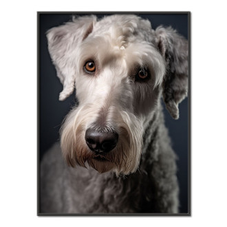 Bedlington teriér realistic