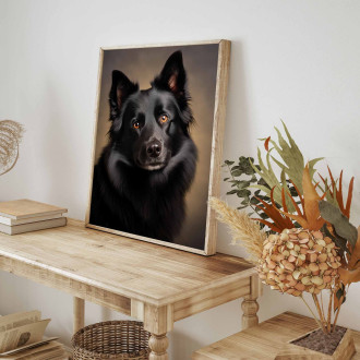 Schipperke realistic